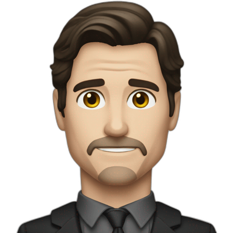 Bruce Wayne Christian bale emoji