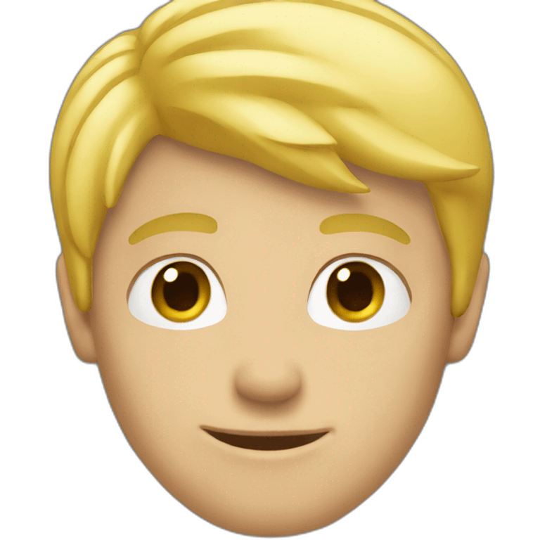 blond guy emoji