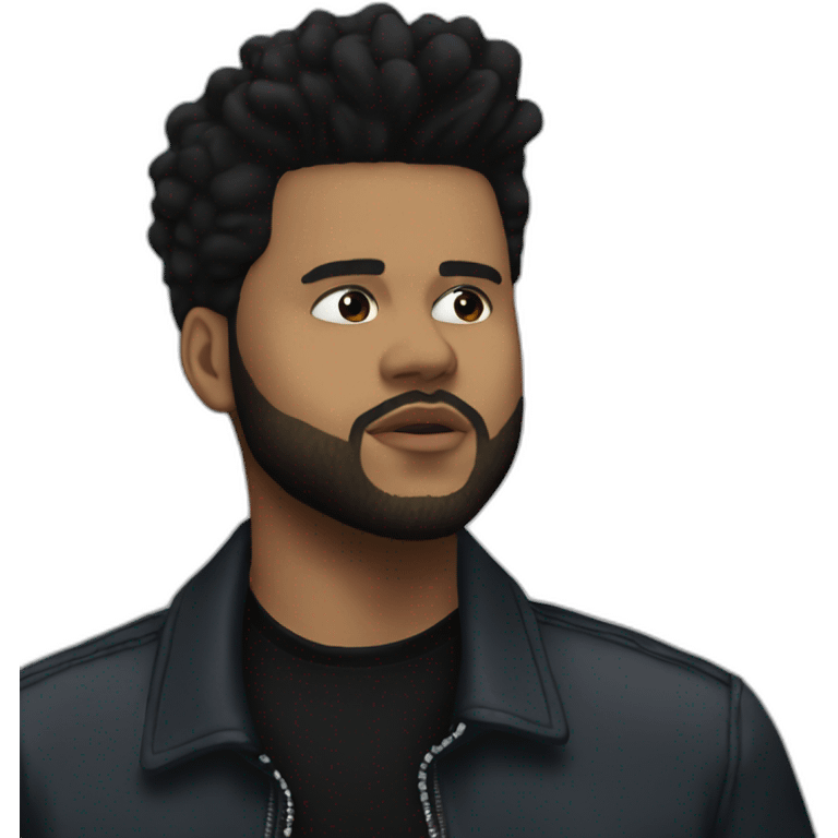 The Weeknd (after hours emoji