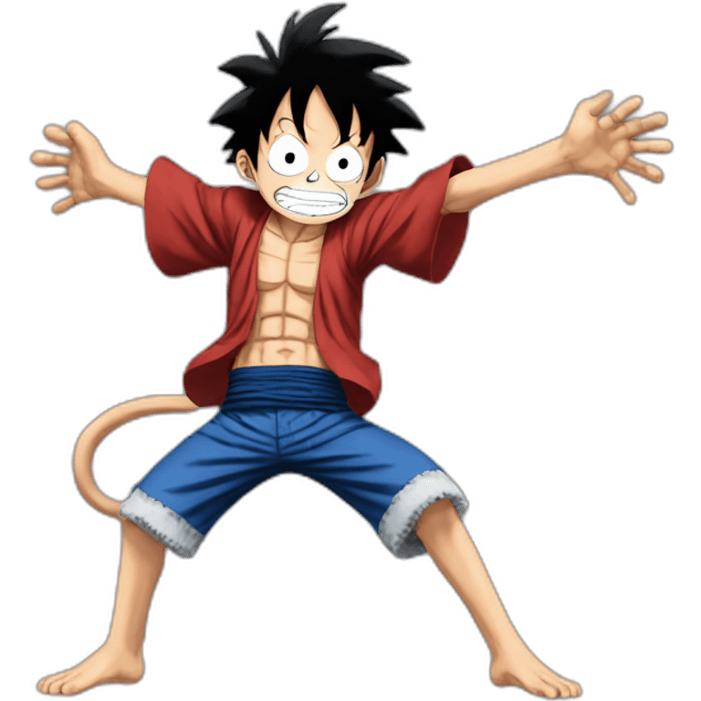 Monkey.d.luffy gear 5 emoji