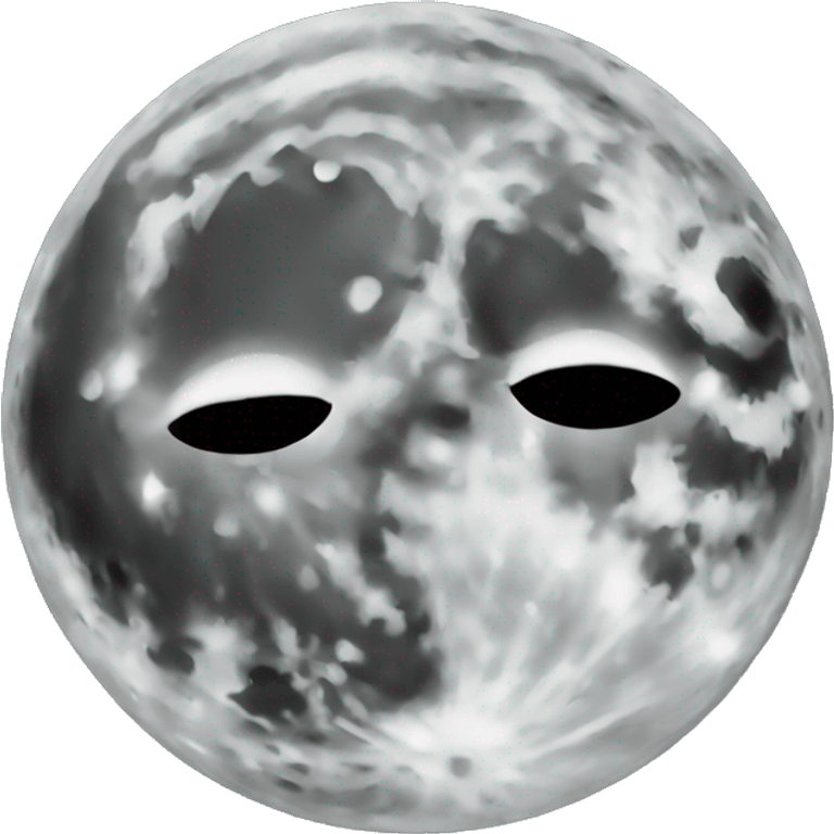 a moon emoji