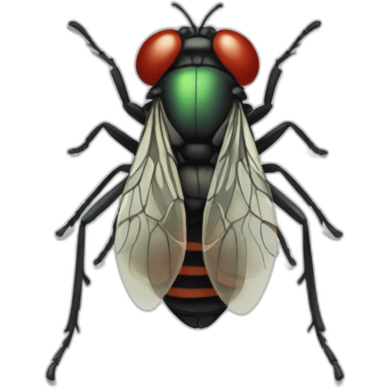 fly insect emoji