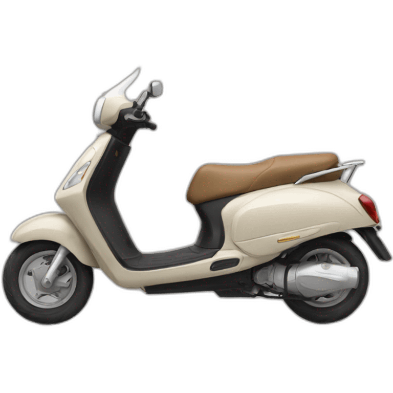 kamel sur un scooter emoji