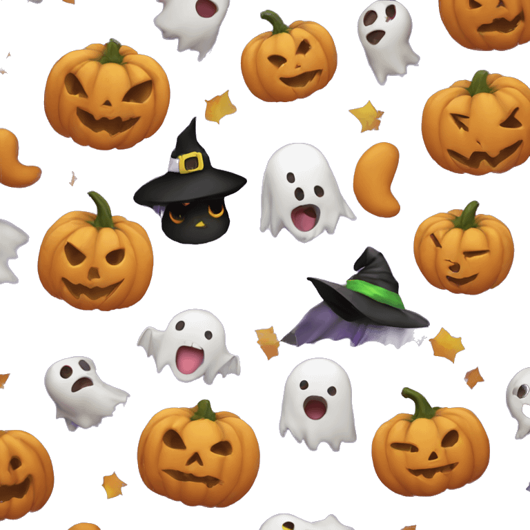 Cute Halloween  emoji