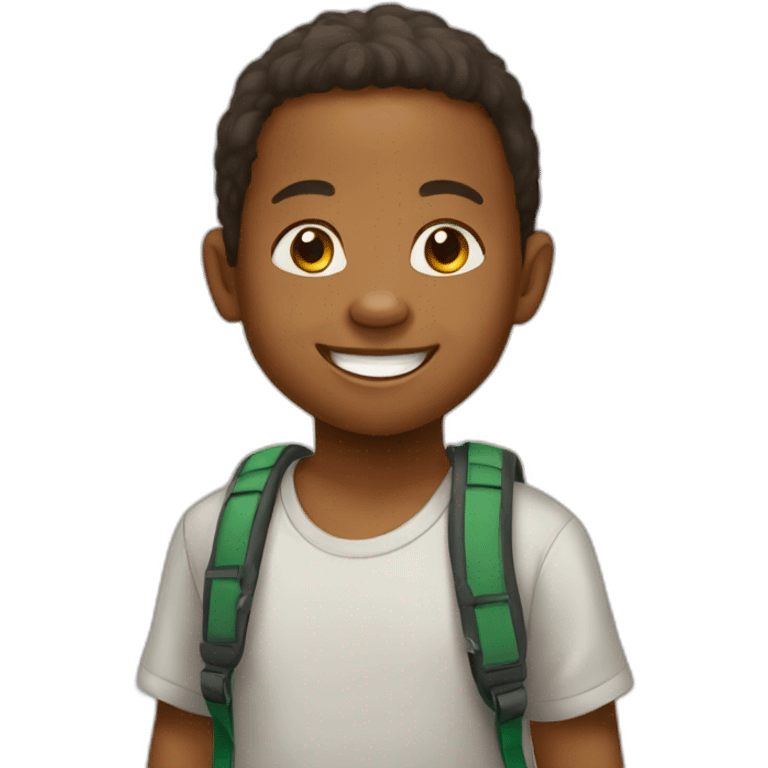 happy Malagasy child emoji