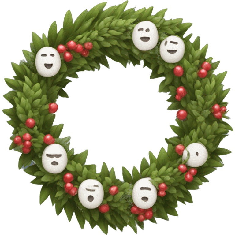 Wreath emoji