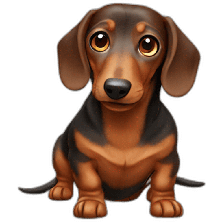 daschund emoji