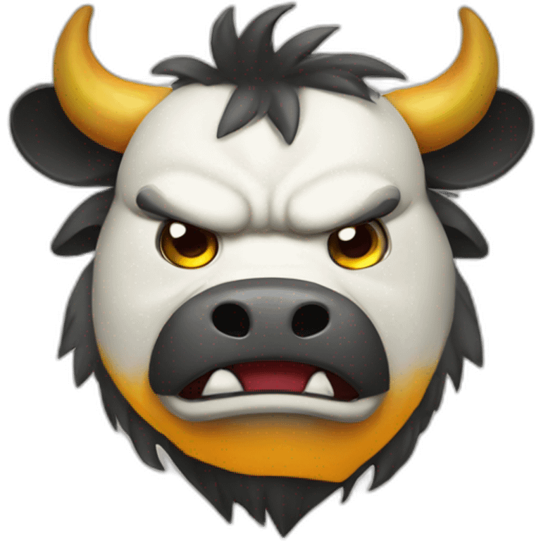 angry mango bull emoji