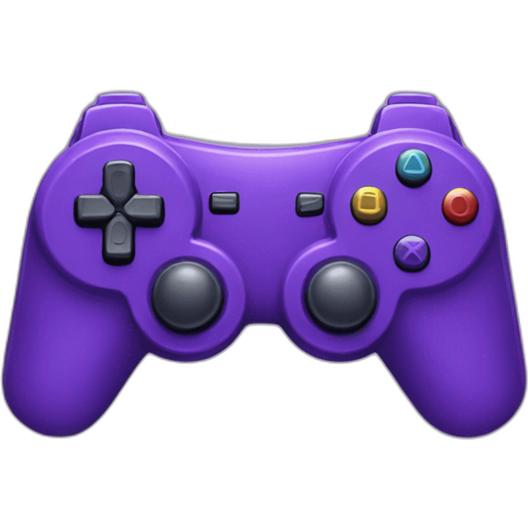 purple game controller emoji