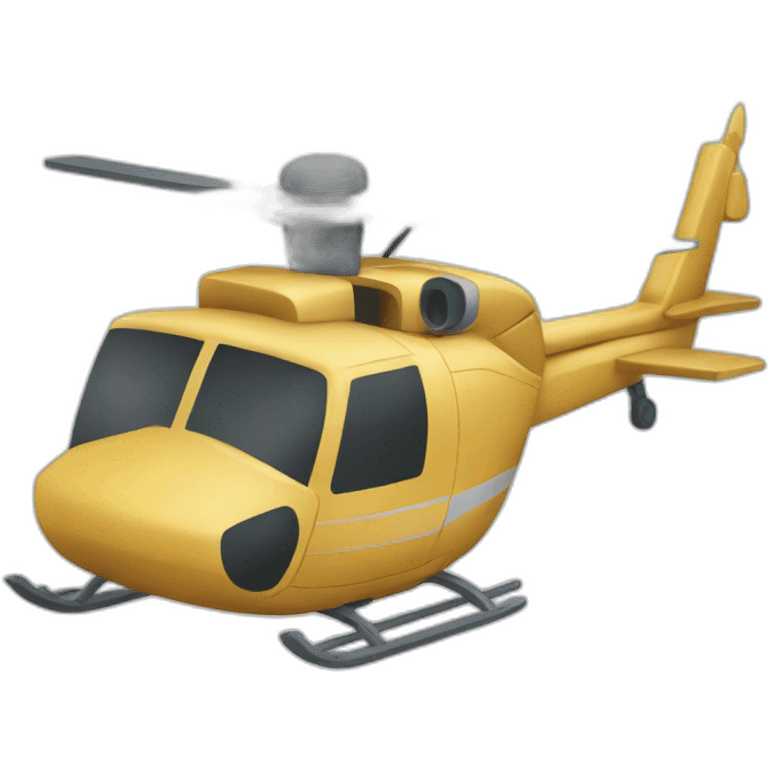 Helico en carton emoji