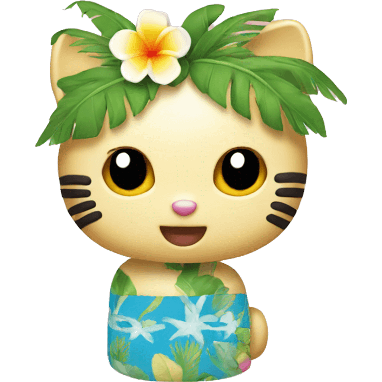 tropical hello-kitty emoji emoji