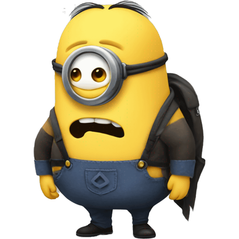 cursed fat minion  emoji