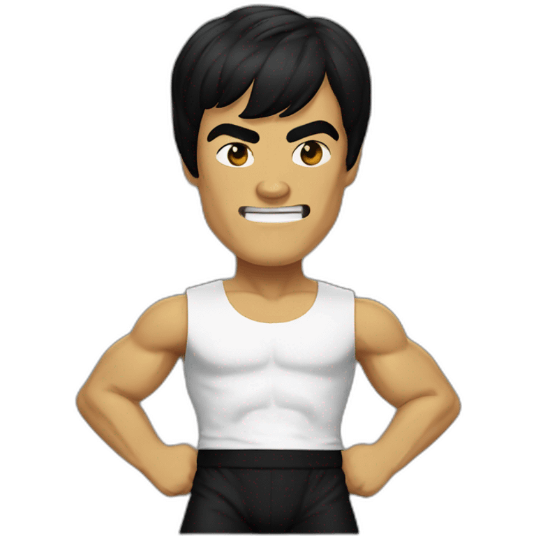 bruce lee emoji