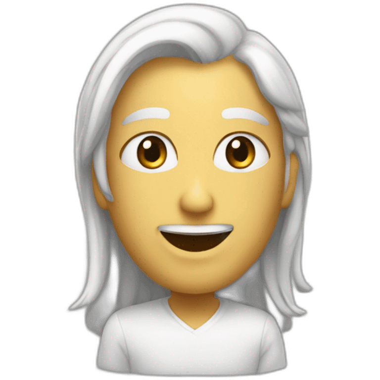 Une cœur de dans un écrit lylou emoji