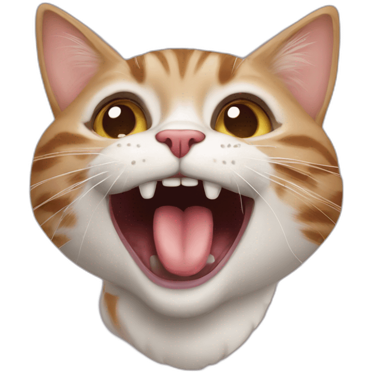 cat tounge emoji