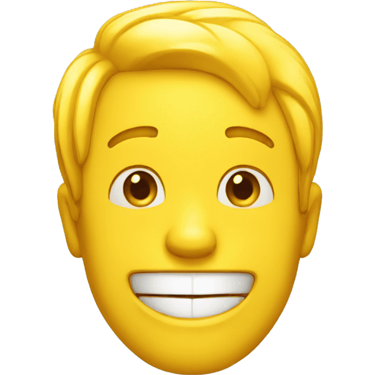 yellow guy  happy  emoji