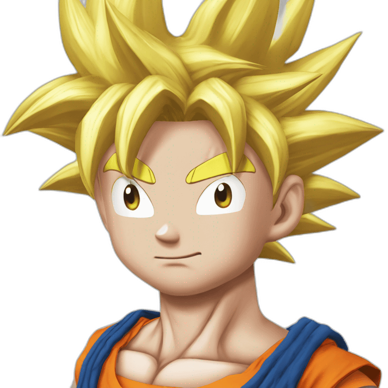 Son goku super sayan emoji