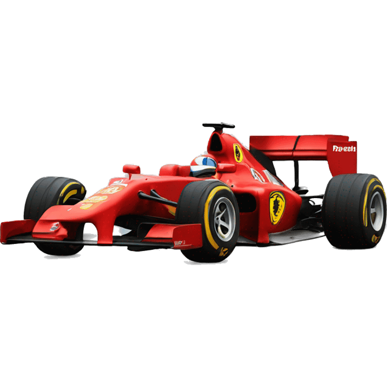 formula 1 ferrari racing car  emoji