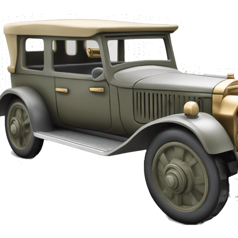  1943 hot wheels WW1 Mercedes German Staff Officer’s Car emoji