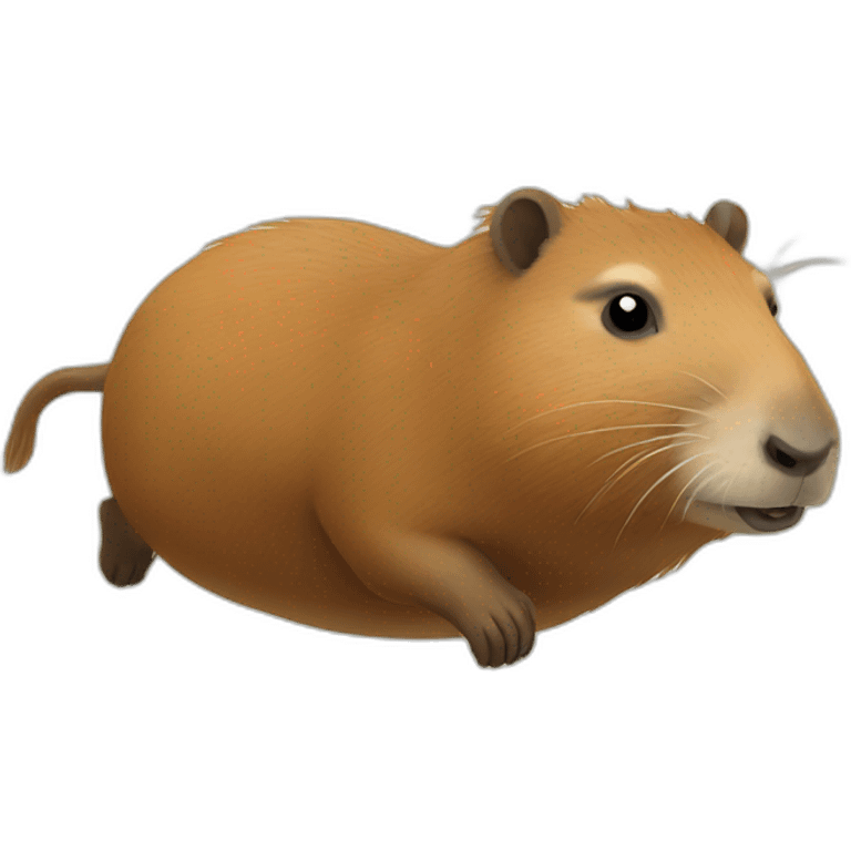 capybara flying emoji