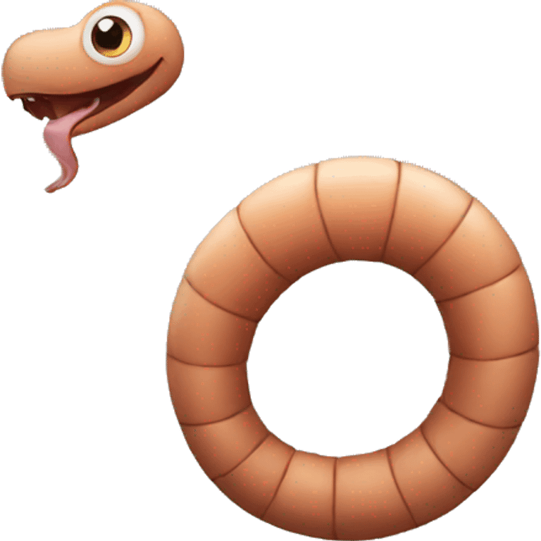 worm emoji