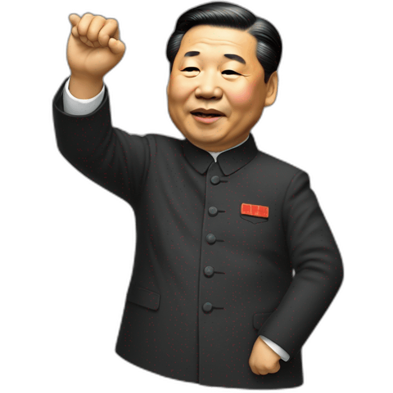 xi jinping dab emoji