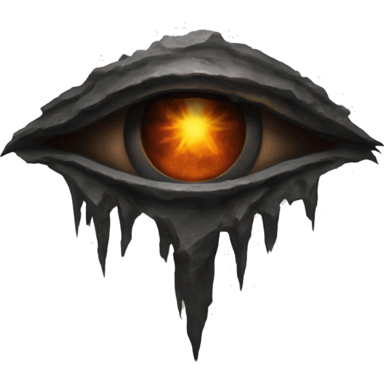 Eye of Sauron in Mordor emoji