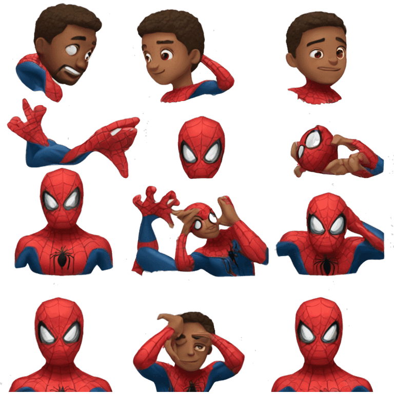 spider man emoji