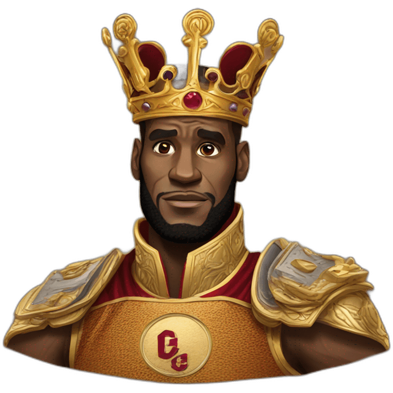 lebron james Emperor emoji