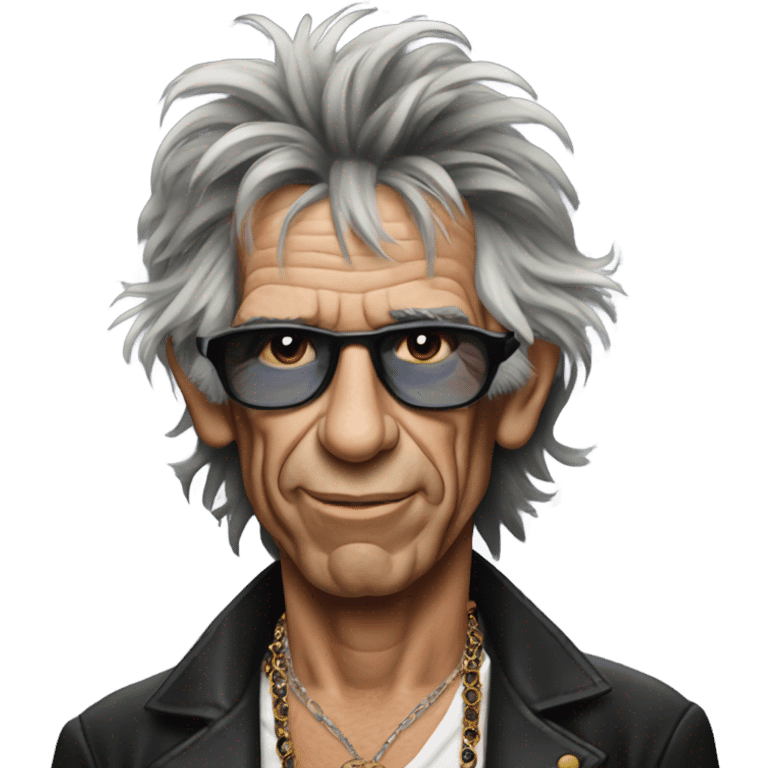 Keith Richards cool emoji