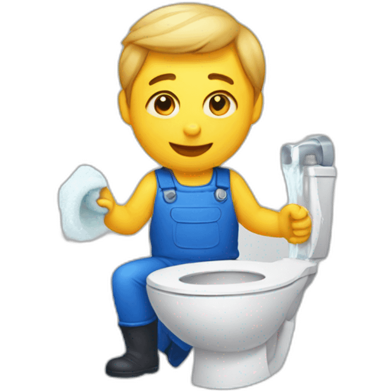 maxwell–washing–a–toilet emoji