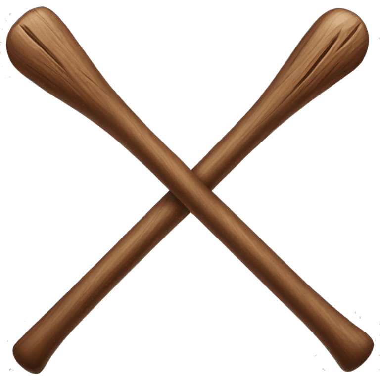 brown wooden stick emoji