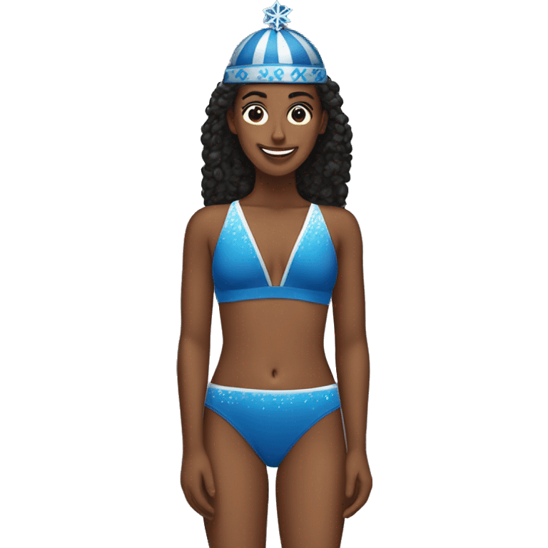 Hanukkah swimsuit  emoji