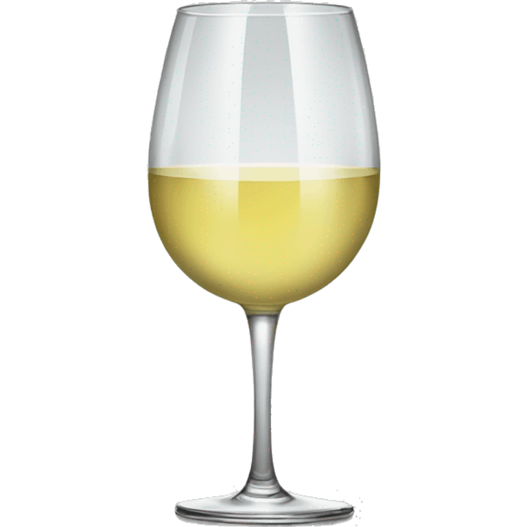 Glass of white wine emoji