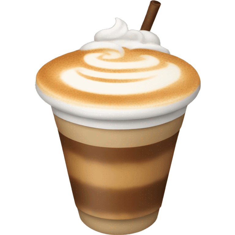 Latte to go  emoji