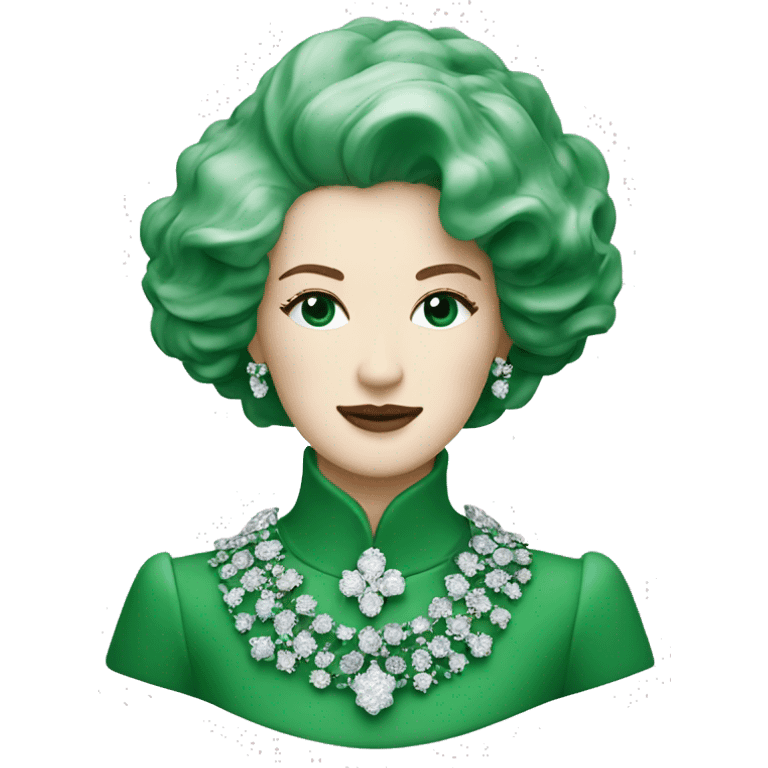 Van cleef green emoji