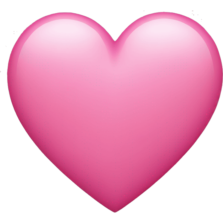 Pink heart emoji