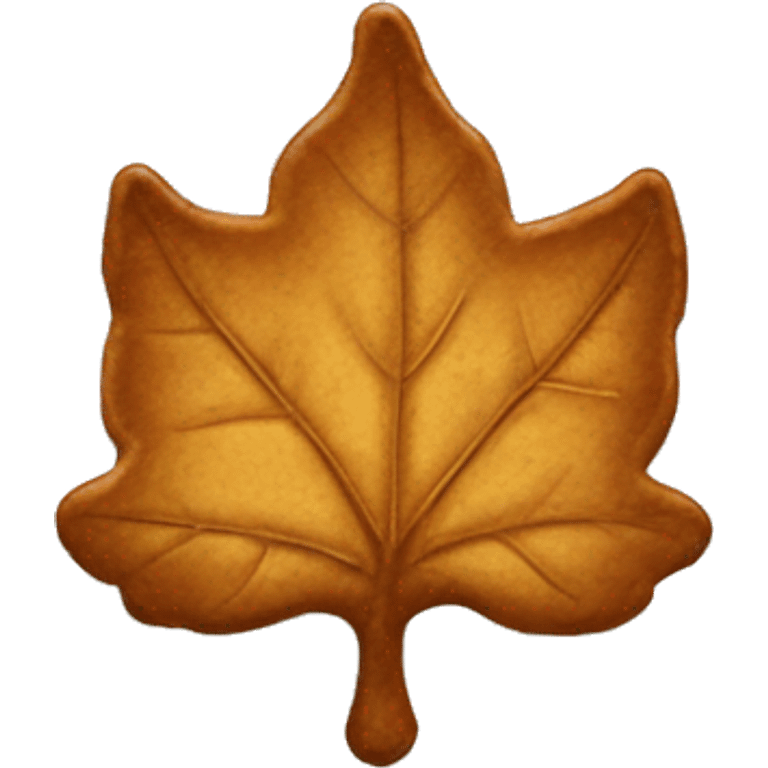 leaf on the smore  emoji