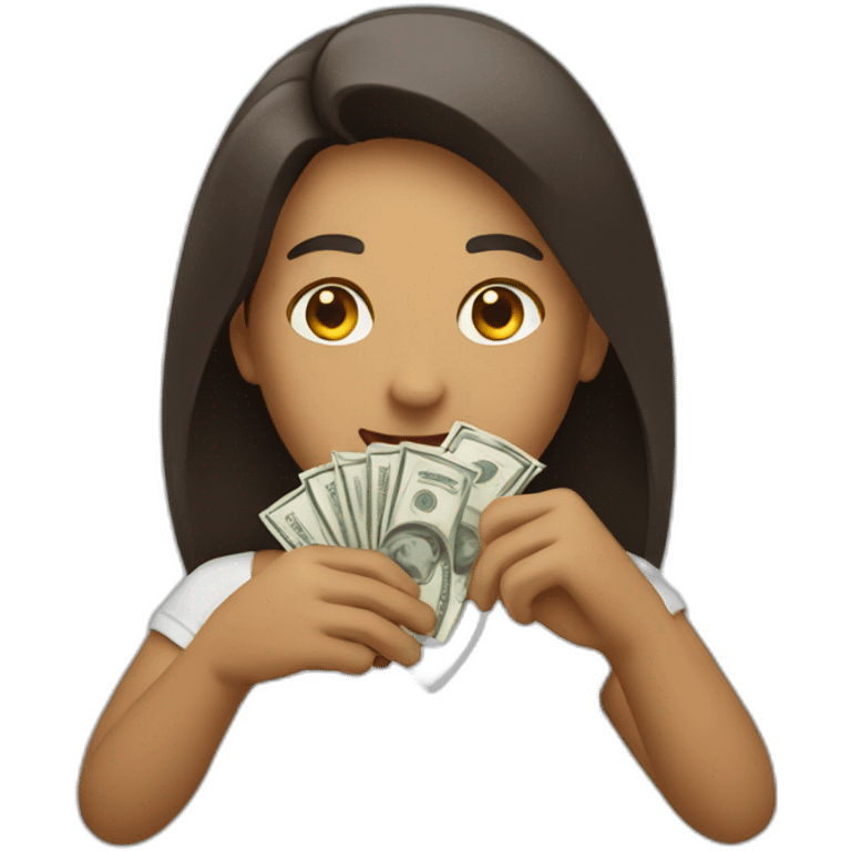 person giving away money emoji