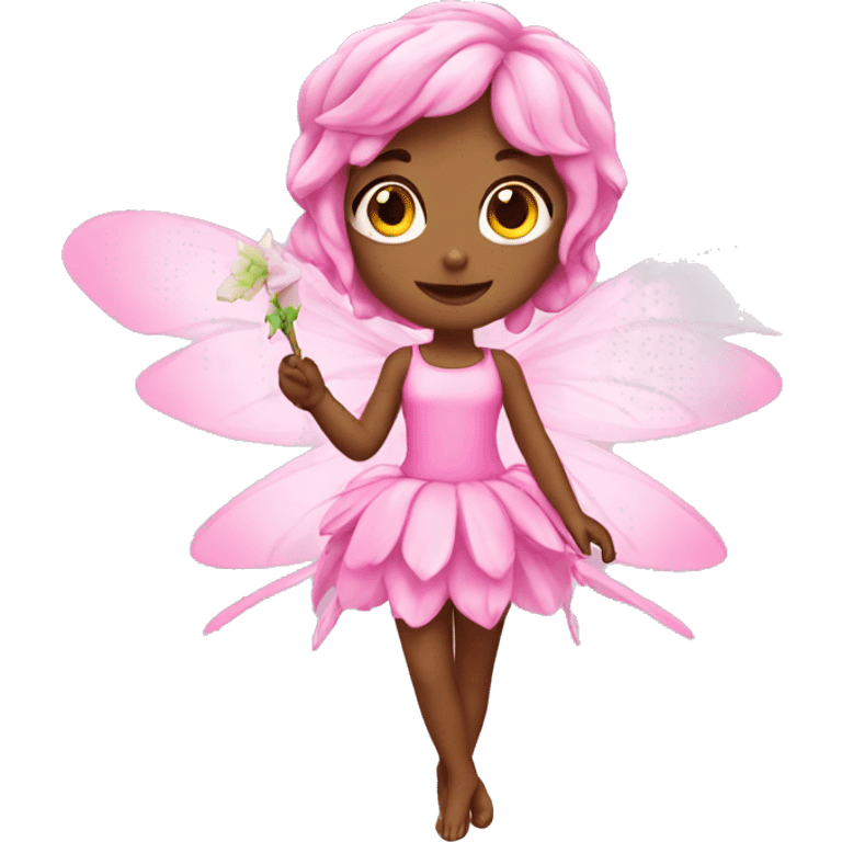 Pink fairy  emoji