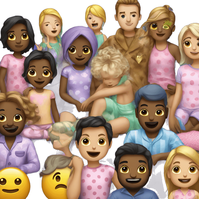 pijama party  emoji