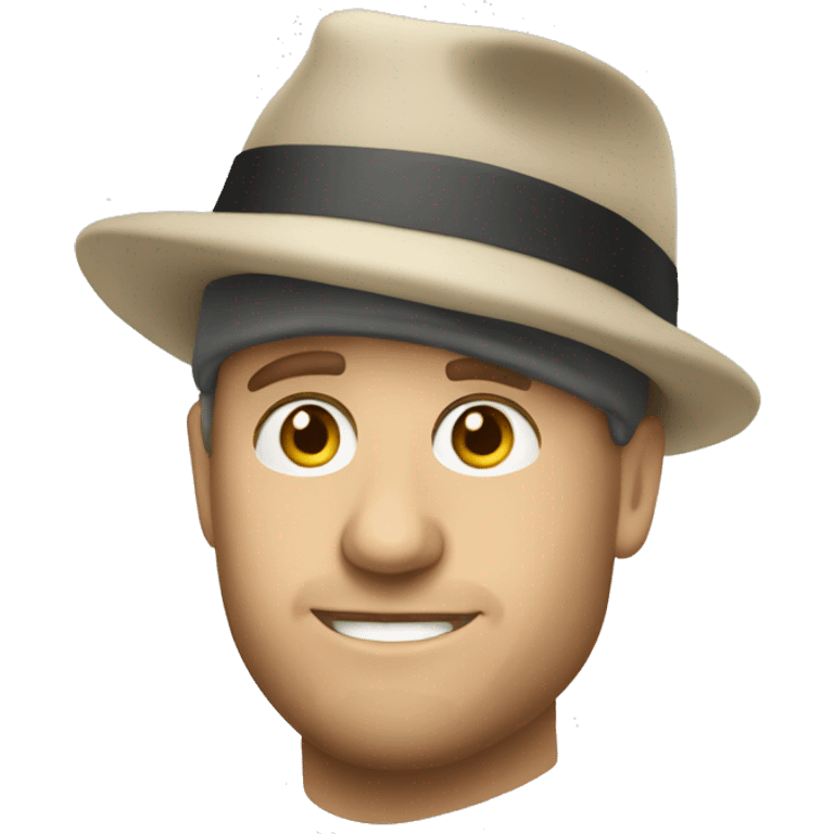 Create emoji of the 30 years old finnish guy with hat  emoji