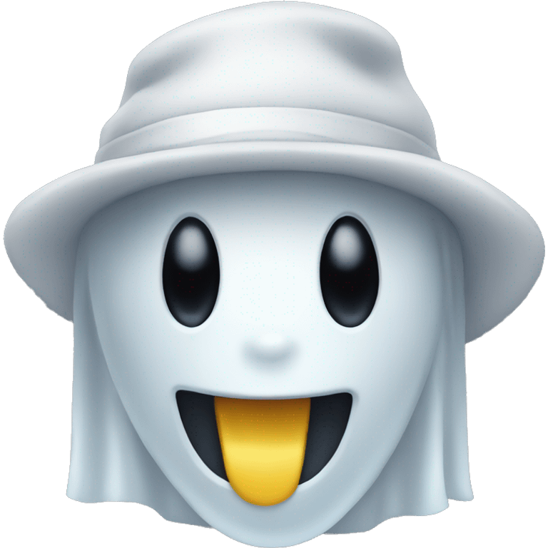 GHOST WITH CAP emoji