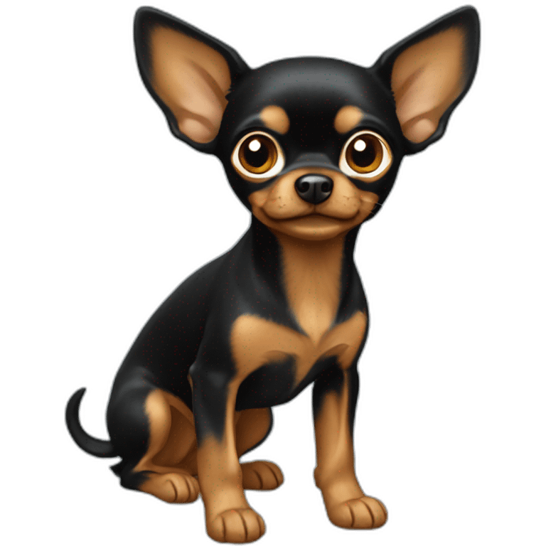 Russian toy terrier emoji