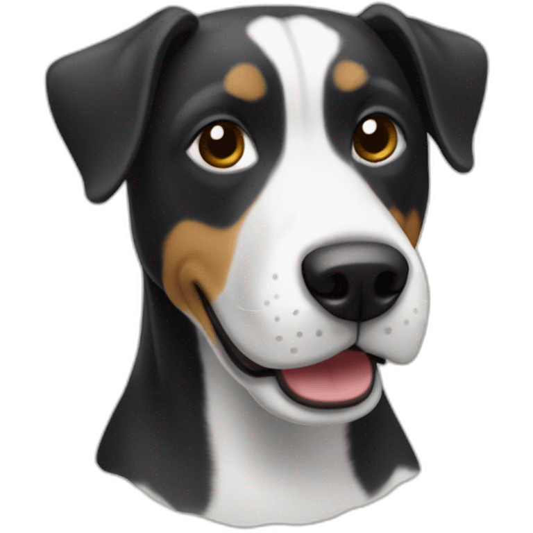 Chien Épagneul breton amusant emoji