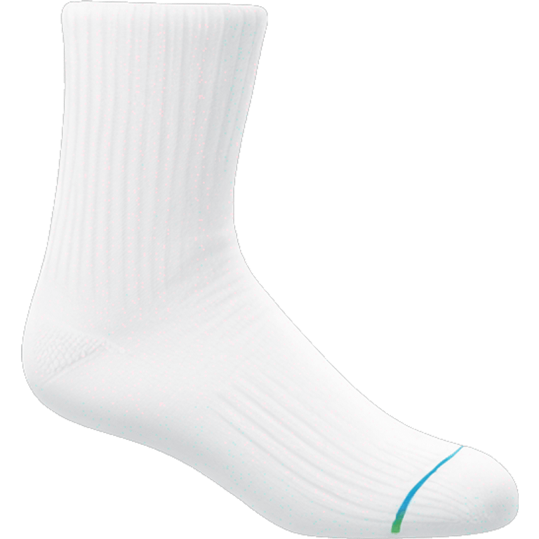 white tennis socks emoji