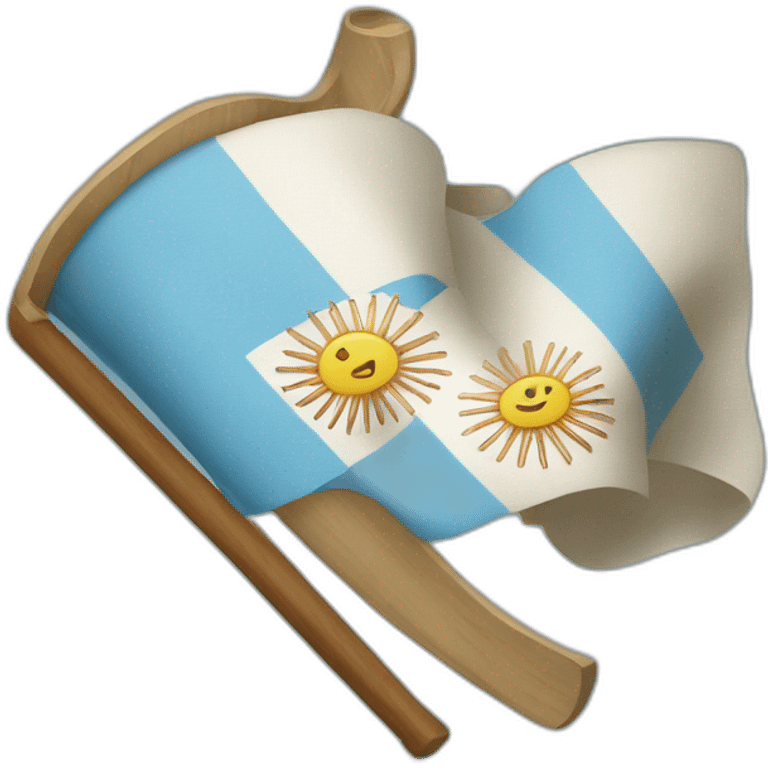 bandera argentina emoji