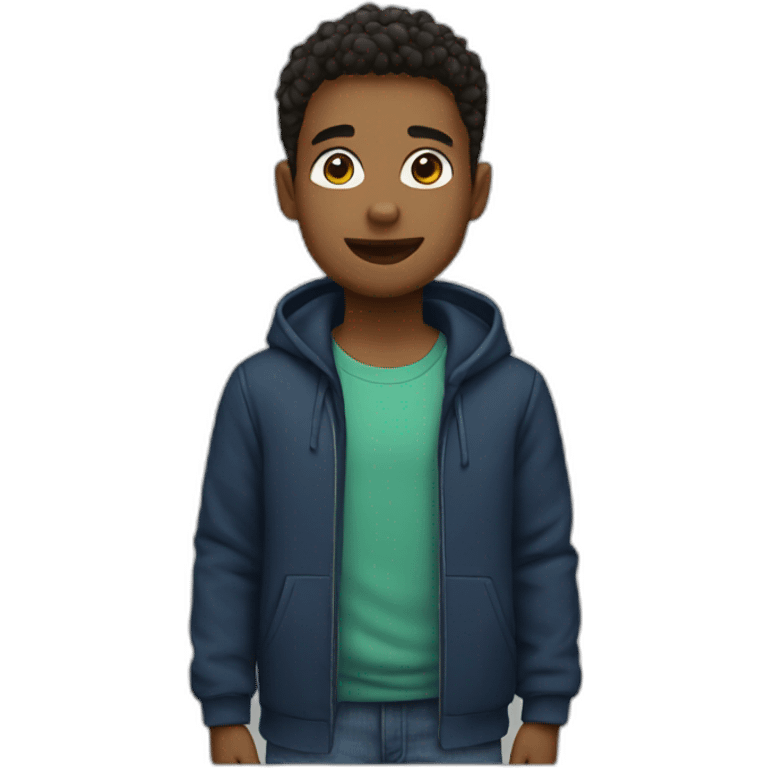 a new year boy emoji