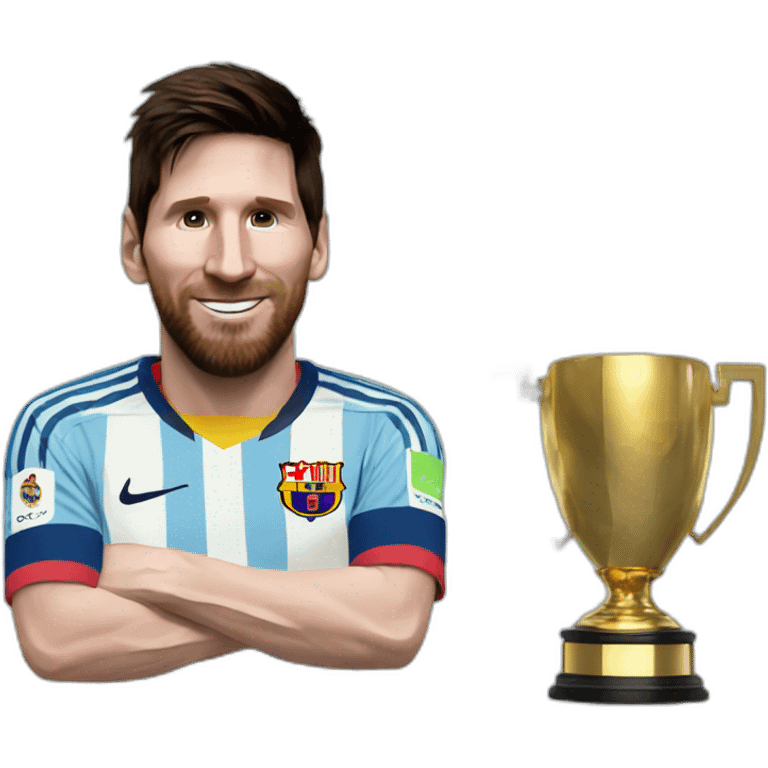 Messi campeón  emoji