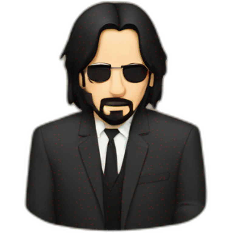 john wick with jeff besos emoji